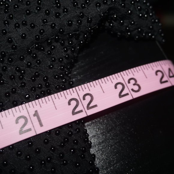 Vintage 80s Silk Beaded Sequin Jacket - Picture 8 of 10